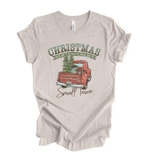Christmas Small Town Tee